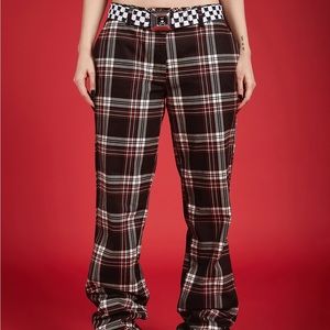 Dolls Kill plaid pants. Size medium. Brand new. Never worn.